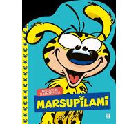 Mes premières gommettes : Bonjour, Marsupilami (bleu) - Collectif - Le Ballon Eds - broché - Document jeunesse