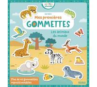 Mes premières gommettes - Les animaux du monde - Léa Fabre - Fleurus - broché - Livre-jeu