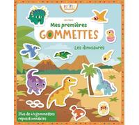 Mes premières gommettes - Les dinosaures - Léa Fabre - Fleurus - broché - Livre-jeu