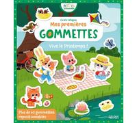 Mes premières gommettes - Vive le printemps ! - 60 stickers - Coralie Vallageas - Fleurus - Document jeunesse