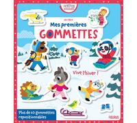 Mes premières gommettes - Vive l'hiver ! - Léa Fabre - Fleurus - broché - Livre-jeu