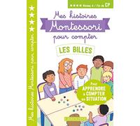 Mes premières histoires Montessori à compter Les billes