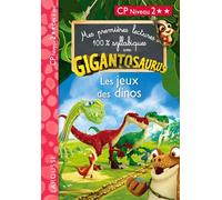 Mes premières lectures 100% syllabiques avec Gigantosaurus Niveau 2 : Les Jeux des Dinos - Collectif - Larousse - broché - Scolaire / Universitaire