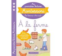 Mes premières lectures Montessori – À la ferme – Suivi de À cheval – Larousse