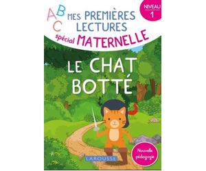 Mes premières lectures spécial maternelle Le chatt botté, niveau1 - Marylène Botton-Duval - Larousse - broché - Scolaire / Universitaire
