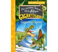 Mes premières lectures syllabiques Gigantosaurus - Niveau 1 - Giganto et Spino - Larousse