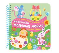 Mes premières mosaïques mousse Joyeuses Pâques !
