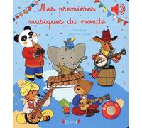 Mes premières musiques du monde - Livre sonore et d'éveil avec 6 puces sonores - Bébé dès 6 mois