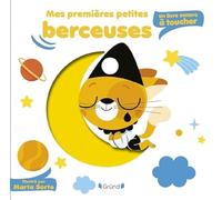 Mes premières petites berceuses : un livre sonore à toucher - Livre sonore et éveil avec 5 puces sonores et 5 matières à toucher - Bébé dès 6 mois