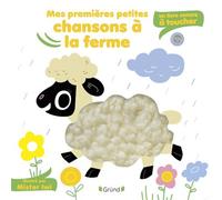 Mes premières petites chansons à la ferme à toucher – Livre sonore 5 puces 5 matières – Grund