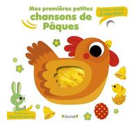 Mes premières petites chansons de Pâques - Livre sonore et éveil avec 5 puces sonores et 5 matières à toucher - Bébé dès 6 mois