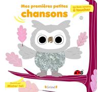 Mes premières petites chansons – Livre sonore à toucher, 5 puces sonores, 5 matières – Dès 6 mois