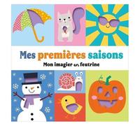 Collectif – Mon imagier en feutrine : Mes premières saisons – Cartonné