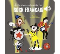 Mes premiers airs de rock français – Livre sonore, 6 puces (extraits originaux) – Dès 1 an – Grund