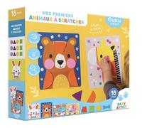 Mes premiers animaux à scratcher - 18 m+ - Wendy Kendall - Auzou Philippe Eds - Coffret - Jeux livres objets