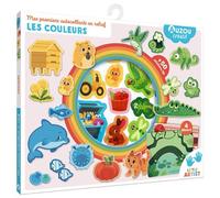 Mes premiers autocollants en relief - les couleurs - - Kathrin Fehrl - Auzou Éditions - Document jeunesse