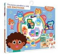 Ma pochette d'artiste - mes premiers autocollants en relief - les émotions