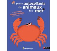 Mes premiers autocollants - Les animaux de la mer - Autocollants repositionnables - Dès 18 mois