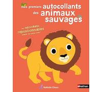 Mes premiers autocollants - Les animaux sauvages - Autocollants repositionnables - Dès 18 mois
