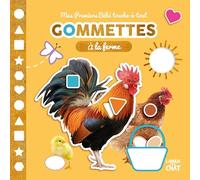 Mes Premiers Bébé touche-à-tout - Gommettes - À la ferme- Dès 3 ans - Livre d'activités avec gommettes