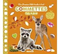 Mes Premiers Bébé touche-à-tout - Gommettes - Dans la forêt - Collectif - Hemma - broché - Document jeunesse