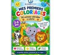 Mes Premiers Coloriages: 50 animaux adorables à colorier