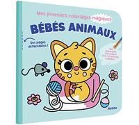 Mes premiers coloriages magiques - bebes animaux ned - Collectif - Auzou Philippe Eds - broché - Document jeunesse