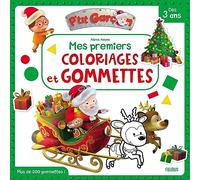 Mes premiers coloriages et gommettes - P tit garçon - Noël