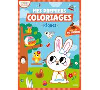 Isabelle Jacqué – Mes premiers coloriages – Pâques – Avec + de 60 stickers – Broché