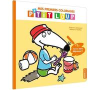 Mes premiers coloriages p'tit loup - les vacances