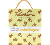 Mes Premiers Coloriages Rilakkuma - Contient : 1 Bloc D'activités, 5 Crayons De Cire Adaptés Aux Petites Mains