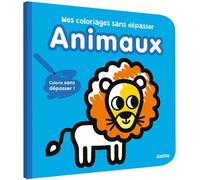 Tiago Americo – Mes premiers coloriages sans dépasser (Animaux) – Document jeunesse – Broché
