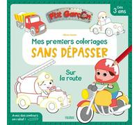 Mes premiers coloriages sans dépasser - Sur la route