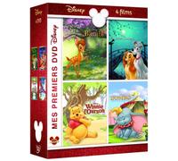 Mes Premiers Dvd Disney - Bambi + La Belle Et Le Clochard + Winnie L'ourson + Dumbo - Pack