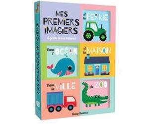 Mes premiers imagiers - 6 petits livres texturés Collectif (Auteur), Daisy Beatrice (Illustration)