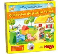 Mes premiers jeux Collection de jeux La ferme Haba Multicolore G