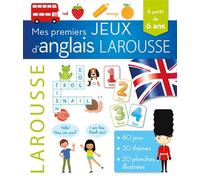 Larousse – Mes premiers jeux d'anglais – À partir de 6 ans