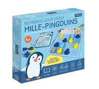 Mes premiers jeux de logique - Mille-pingouins - Joue avec flocon et teste tes capacités ! - Roberta Marcolin - Sassi - Jeux livres objets