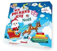 Mes premiers jeux - Noël - 1 loto, 1 memory, 1 jeu des 5 familles, 1 jeu de cache-cache, 1 cherche et trouve Collectif (Auteur), Sonia Baretti (Illustration)