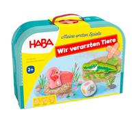 Mes premiers jeux - Nous avons des animaux médecins, mallette de médecin avec deux idées de jeu pour comprendre les règles précoces, prendre soin des animaux de manière ludique, pour les enfants à