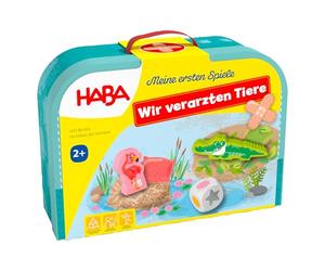 Mes premiers jeux - Nous avons des animaux médecins, mallette de médecin avec deux idées de jeu pour comprendre les règles précoces, prendre soin des animaux de manière ludique, pour les enfants à