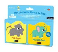 Mes premiers livres de bain - Petit hippo - Petit éléphant Caroline Dall'Ava (Illustration)