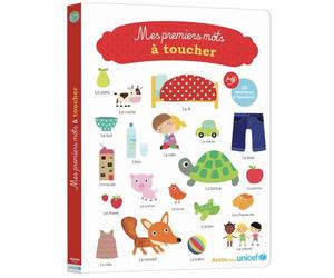 Mes premiers mots à toucher NE - Virginie Graire - Auzou Philippe Eds - broché - Album éveil dès la naissance