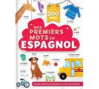 Mes premiers mots en espagnol - Corinne Delporte - Crackboom - cartonné - Méthode de langue