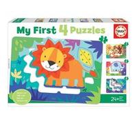 Mes Premiers Puzzles Progressifs Animaux de la Jungle Orange G