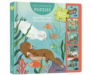 Mes premiers puzzles - Sous l'eau avec Kimy la loutre Céline Potard (Auteur), Maud Legrand (Illustration)
