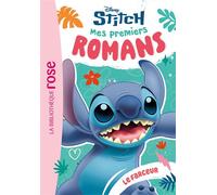 Mes premiers romans Stitch, Tome 08 - Le farceur - Walt Disney Company - Bb Rose Verte - Poche - Roman cadet