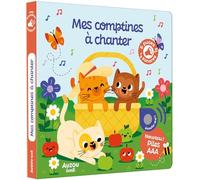 Anna Clark – Mes premiers sonores – Mes comptines à chanter – Livre sonore – Cartonné