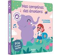 Ella Bailey – Mes premiers sonores – Mes comptines des émotions – Livre sonore cartonné