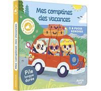 Mes comptines des vacances - Mon premier sonore - Lizzy Doyle - Auzou Philippe Eds - cartonné - Comptine, chant